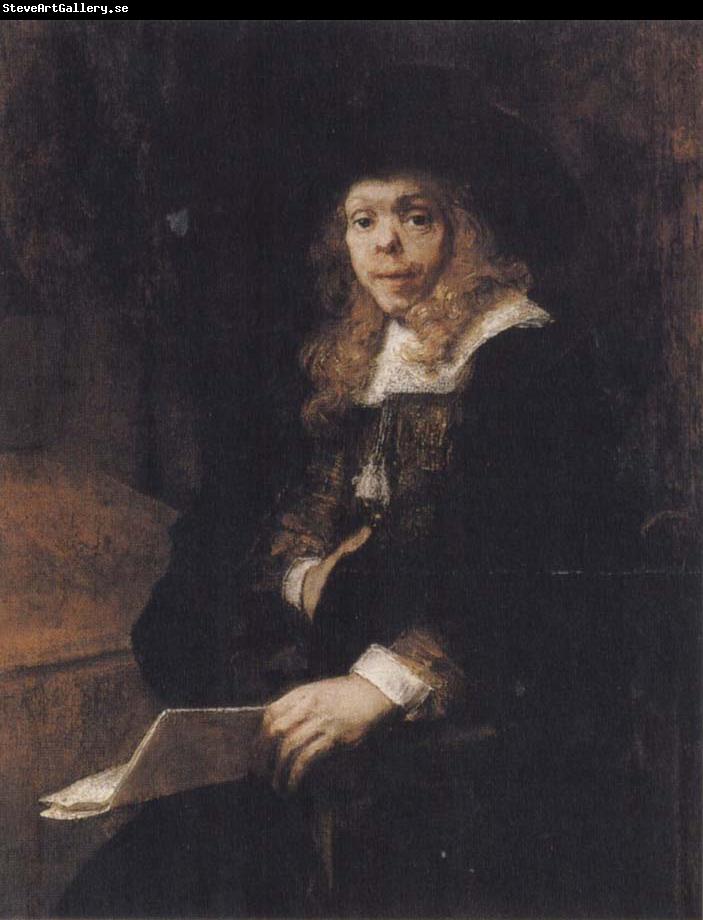 REMBRANDT Harmenszoon van Rijn Portrait of Gerard de Lairesse